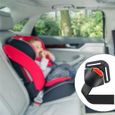 Accessoires auto,Voiture bébé sécurité siège sangle fixe serrure boucle sécurité ceinture attache harnais poitrine enfant pince-1