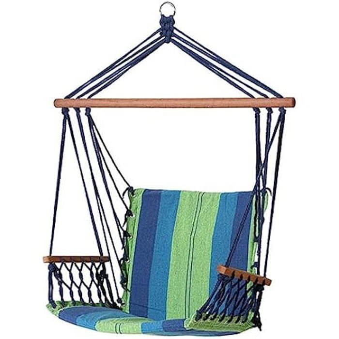 ATOSA Hamac 200 X 100 Cm – Textile Multicolore, Pour Jardin, Camping, Détente, Capacité 300 Kg