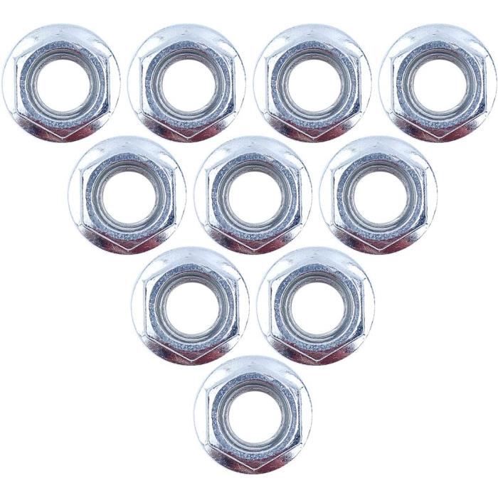 Kit 5 Dadi Barra Di Ricambio 503220001 Per Husqvarna, Dolmar, Echo – Diametro Esterno 13 Mm, Interno 8 Mm