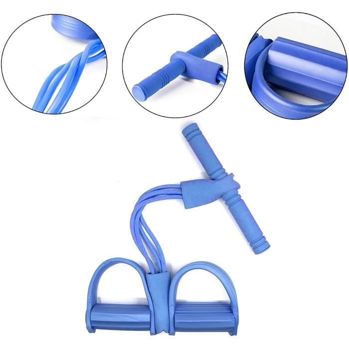Bande De Résistance élastique Avec Poignées Et Pédales - 8 Tubes, Fitness à Domicile Complet | Débutant à Pro - 5