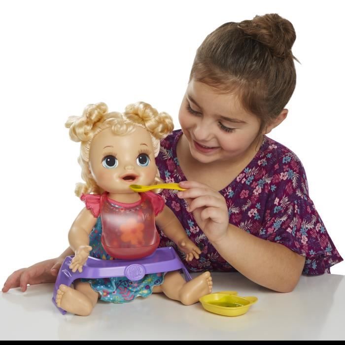 Baby alive mange et fait caca sales