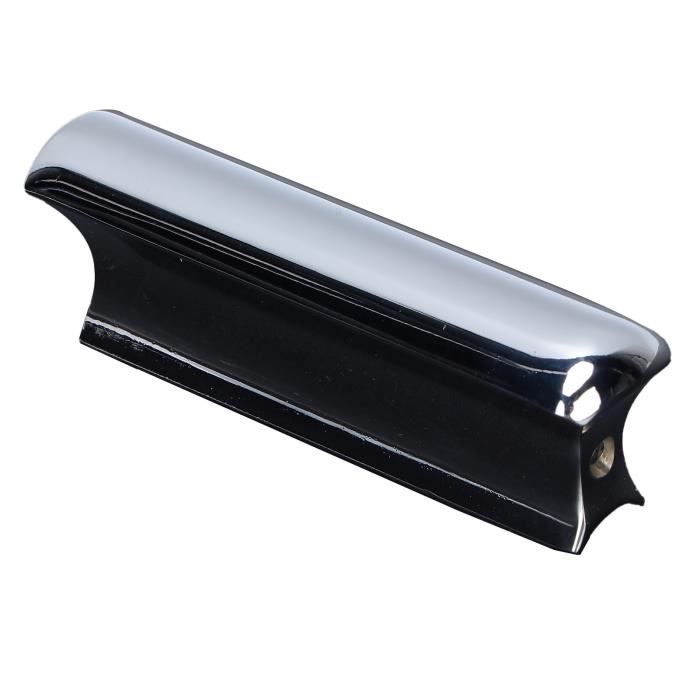 Keenso Plaque De Virole De Cordes Pour Guitare Basse – Alliage De Zinc, Noir – Accessoire DIY