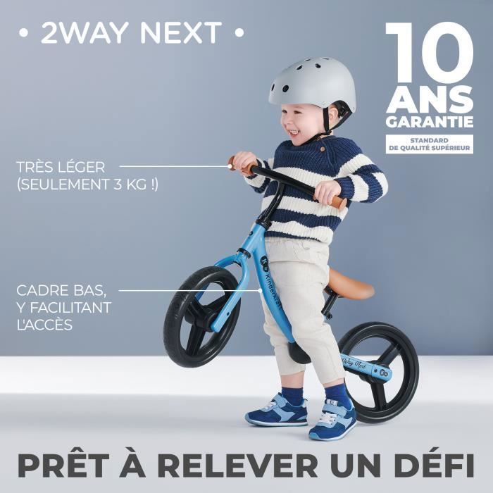 Draisienne Kinderkraft ETER – Jusqu’à 35 Kg, Cadre Nylon 0,6 Kg, Roues PU 12″, Siège Réglable 37-45 Cm