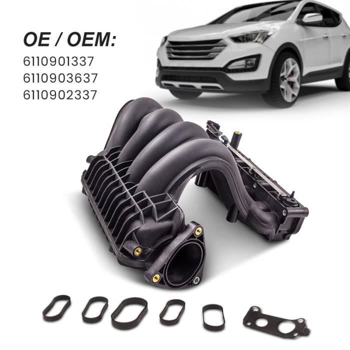 Collecteur D'admission (pont D'aspiration) Pour Mercedes OM651 - Référence A6510900037 - Compatible E220 CDI, C220, W204, W212…