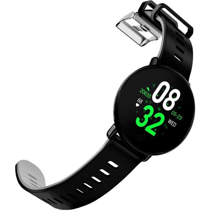 WEE PLUG Profit Cardio Montre connectee Smartwatch multisports Cardio Bluetooth Waterproof Gris Cdiscount Telephonie