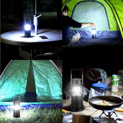 Lampe De Camping Solaire Pliable – Rechargeable, 3 Modes, étanche IP44 – Parfaite Rando, Pêche, Urgence - 10