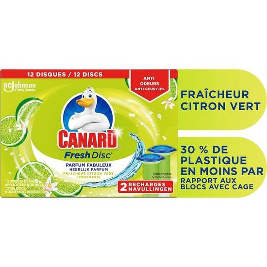 CANARD WC Fresh Disc Exotic Recharge x2 - Cdiscount Au quotidien