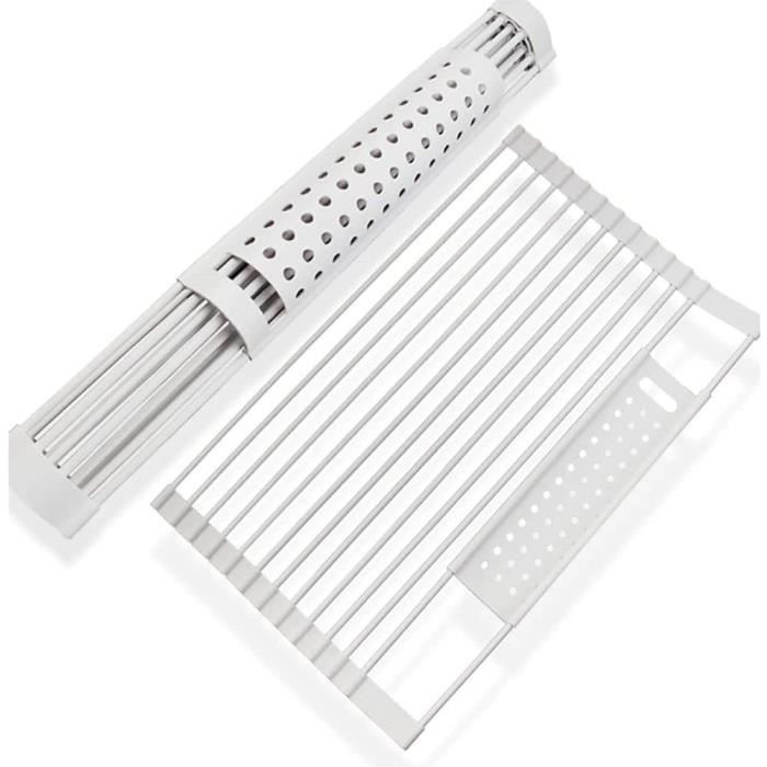 KINDRED Grille de fond d'évier pour la cuisine en acier inoxydable, 15.25 po x 14.25 po x 1 po BG11S