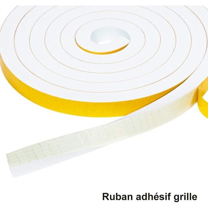 Blanc Joint De Bande Isolant 2 Rouleaux 12mm l X12mm H X4m L Cordon 