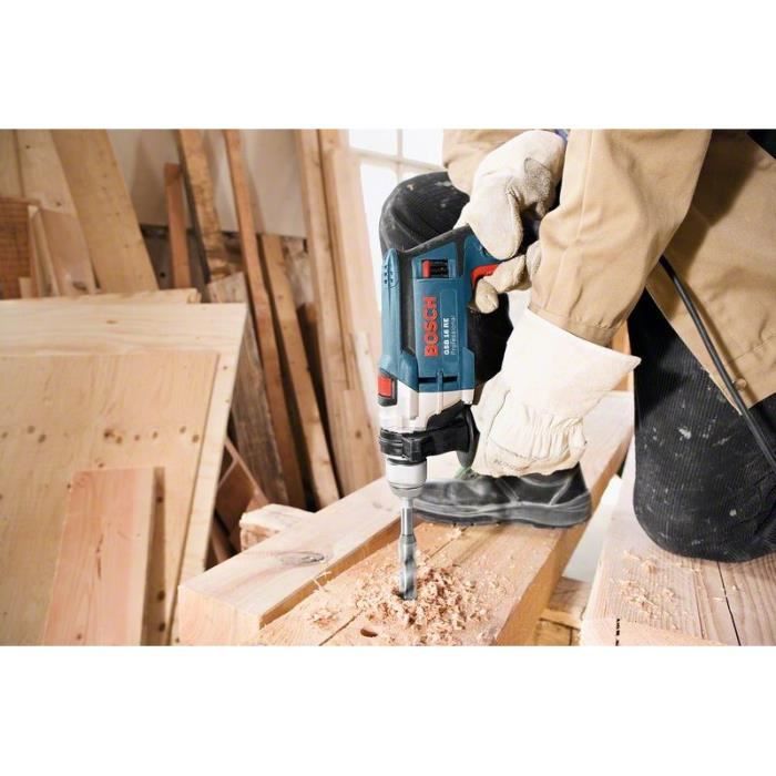 Perceuse-Visseuse à Percasion Bosch GSB 16 RE - 750W, Mandrin Auto-Lock 13mm, Coffret Transport