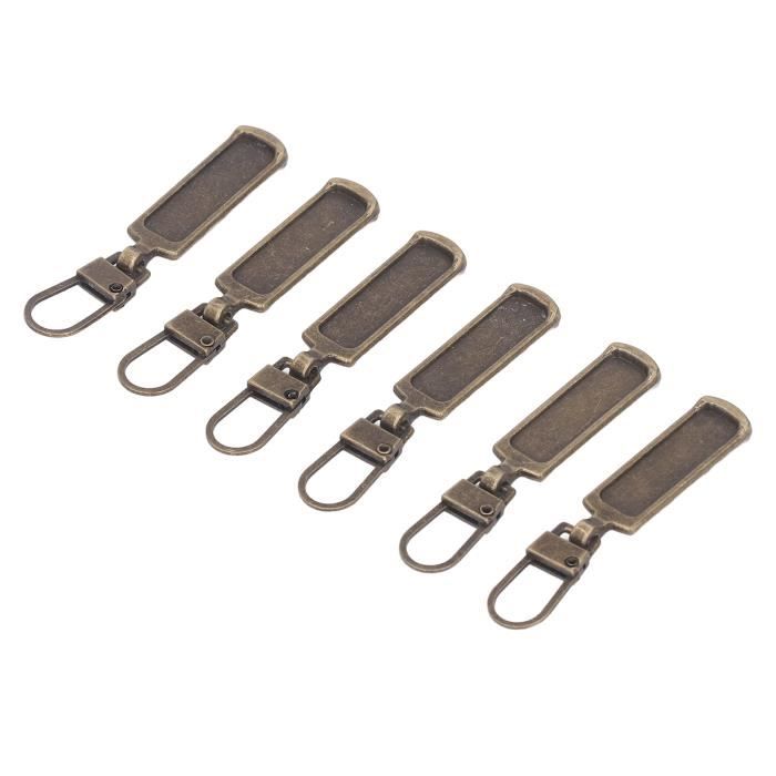 Kit Réparation Tirette De Fermeture éclair Métal - Languettes De Remplacement Pour Sac, Veste, Valise - Outil Facile