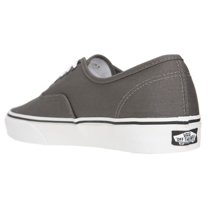 Basket Vans Authentic Gris Pewter Black Taille 36 Lacets