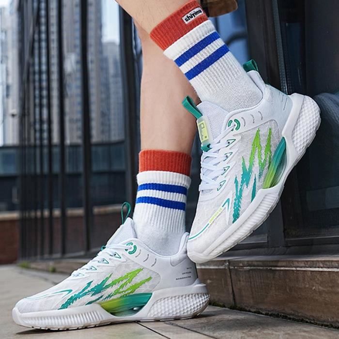 Sneakers deals verte homme