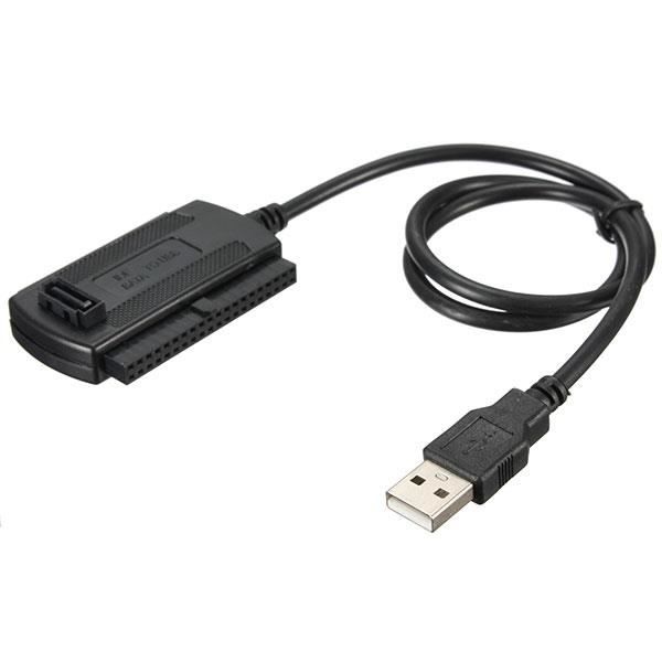 USB 2.0 vers IDE SATA S-ATA 2.5 3.5 HD HDD Disque dur Convertisseur +  Câble d'alimentation OTB US Plug Plug-and-play - Cdiscount Informatique