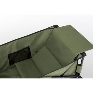 Wagon Pliant Paxi Gris Pinolino - Chariot Enfant 70kg Charge, Toit Ouvrant, Sac De Transport