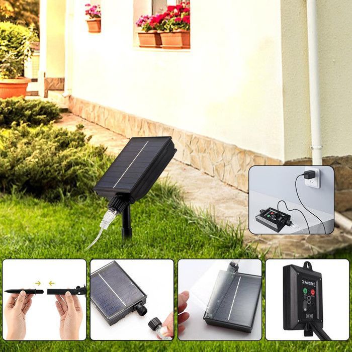 Guirlande Lumineuse Père Noël échelle LED 3.1m - 124 LED - Télécommande - Pour Intérieur/extérieur - Décoration Noël - 1