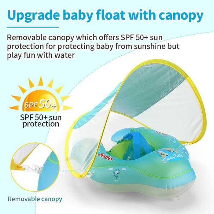 Bouée-brassardAnneaux de piscine pour bébé,siège gonflable épais,mignon