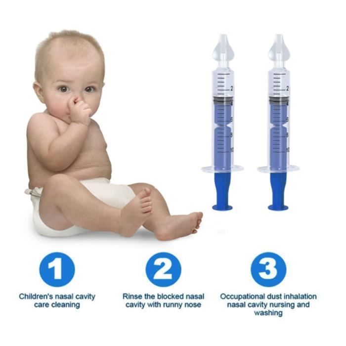 Kit nettoyage nez bebe - seringue nasale et nettoyage oreille - Cdiscount  Puériculture & Eveil bébé