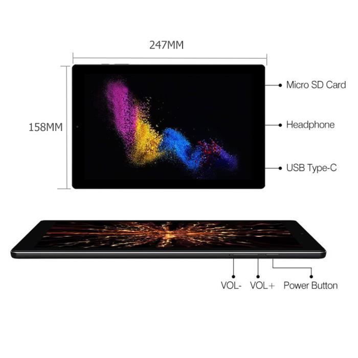  HiPad 10,1 pouces IPS OGS MT6797 X27 Deca Core3