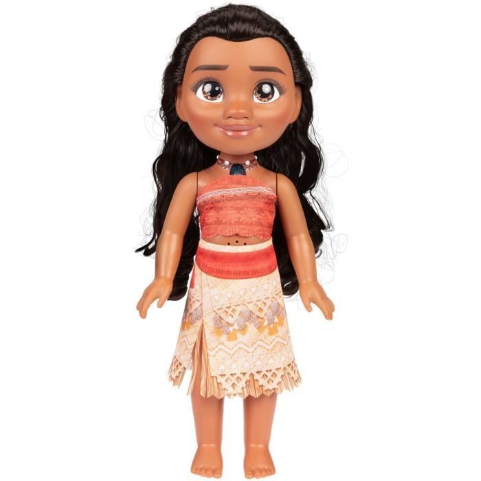 Disney Poupée musicale Princess Vaiana qui chante en appuyant sur un  bouton, jouet + 3 ans (Mattel HMG17) : : Jouets