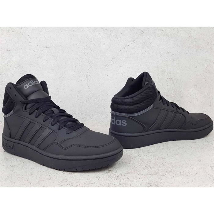 Basket ball ADIDAS Hoops Mid 3.0 K Femme Graphite Indoor Respirant