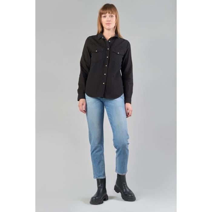 Chemise en jean femme hotsell le temps des cerises