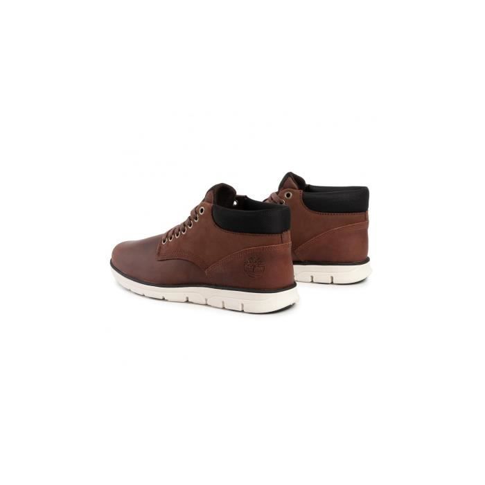 Bottine Timberland Bradstreet Chukka Cuir Homme Marron Haute Marron Cdiscount Chaussures