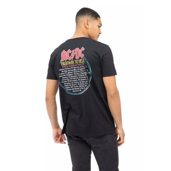 T shirt acdc homme new arrivals