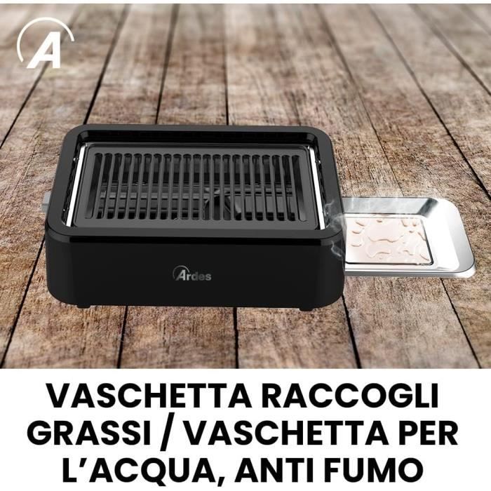Nettoyeur De Gril électrique Sans Fil - Brosse Puissante Avec Rouleau Acier Inox Et LED - Pour Barbecue Extérieur - Noir