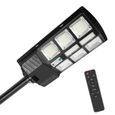 Izrielar Lampadaire solaire LED avec détecteur de mouvement lampadaire blanc projecteur 300W-0