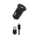 MYWAY PACK CHARGEUR VOITURE 12W + USB-A MICRO-USB NOIR-0