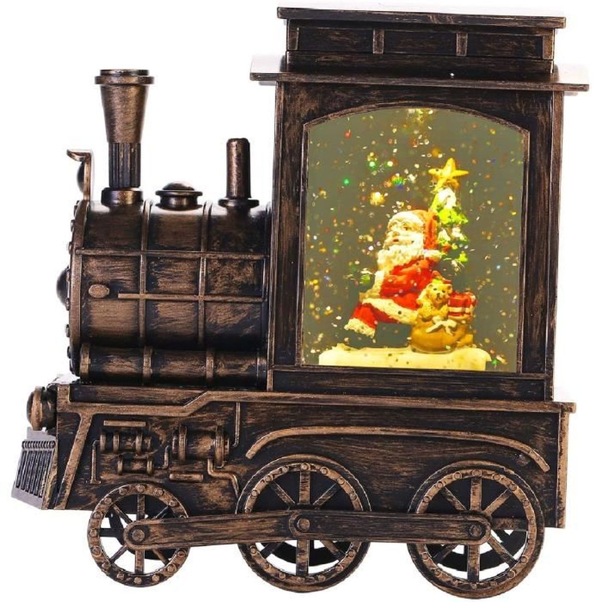 Train de noel lumineux - Cdiscount
