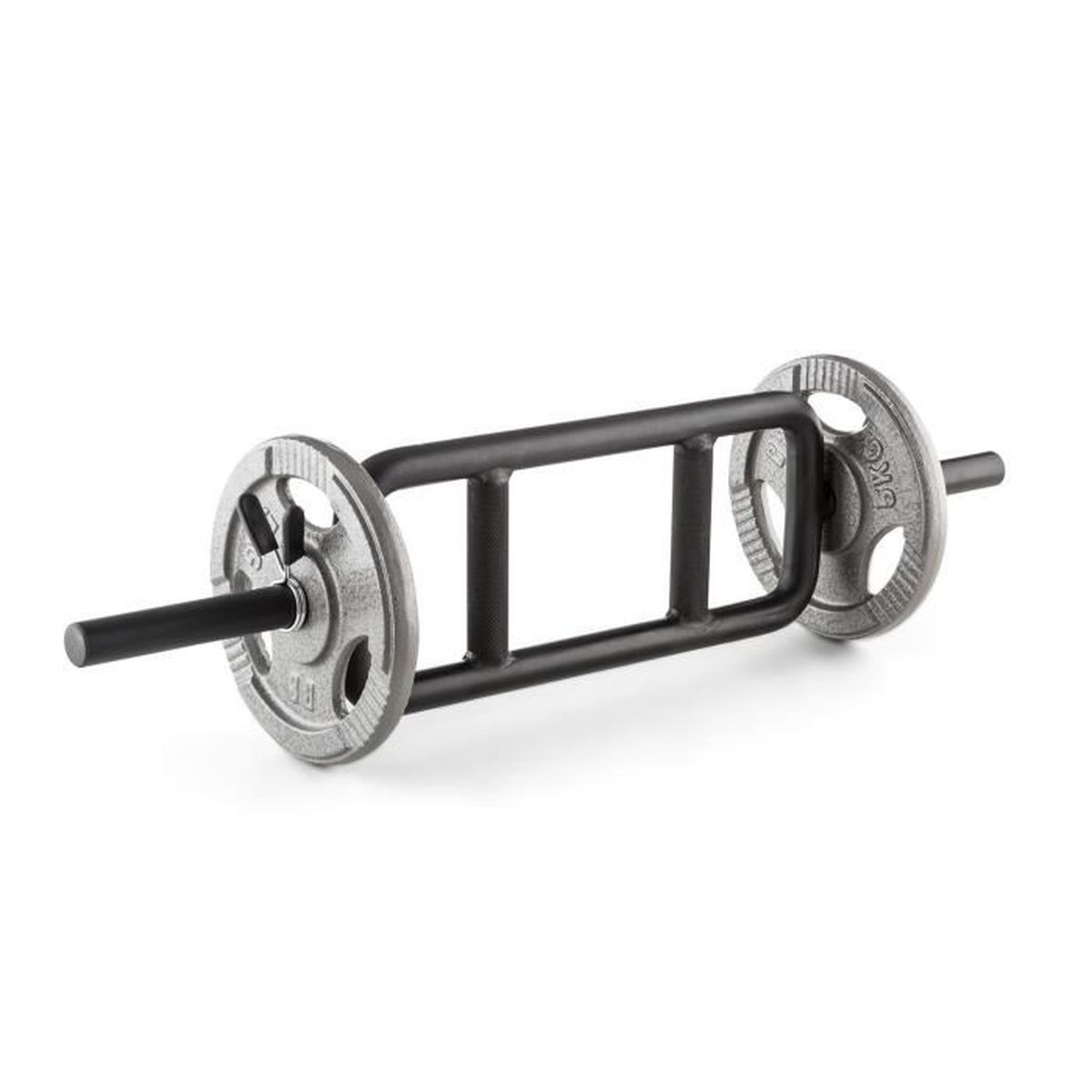 Capital Sports Beastbar Hex-Bar Halt/ère Barre /à Deadlift Triceps chrom/é 300 kg, halt/ère Hexagonal, poign/ées rainur/ées et chrom/ées, 2 Positions de Prises diff/érentes