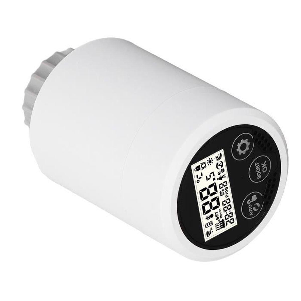 MOES - Vanne thermostatique Zigbee Tuya Smart Life ZTRV-S01