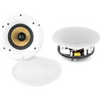 SKYTRONIC Power Dynamics WCS50 - Set d'enceintes de plafond, 100W, WiFi/Bluetooth, amplificateur intégré