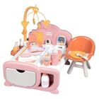 SMOBY - Baby Nurse - Nurserie Cocoon pour poupons - Nombreux Accessoires et Fonctions de Jeux - Matière recyclée - Dès 3 Ans