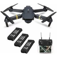 Drone Eachine E58 WIFI FPV avec 3 batteries et caméra 2MP 720P