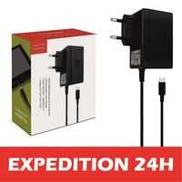 Chargeur pour Switch Console Adaptateur Secteur Support Le Mode TV 15V / 2.6A Charge Rapide avec Câble de 1.5m/5ft, Compatible avec 