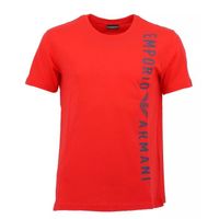Tee-shirt EA7 Emporio Armani BEACHWEAR - Homme - Jaune - Manches courtes - Col rond