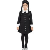 Déguisement Mercredi Addams fille -121096 -Funidelia- Déguisement fille et accessoires Halloween, carnaval et Noel