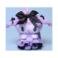 Anime Kuromi Shiba Inu série jouets en peluche avec cadeau cadeau pour les enfants Fans de beaux animaux en peluche Figure jouet,