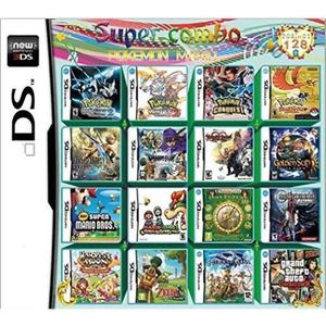 JEU DS - DSI 208 Games in 1 NDS Game Pack Card Super Combo Cart