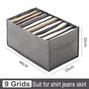 Dealswin Boîte de Rangement pour Jeans Pantalons Chemises