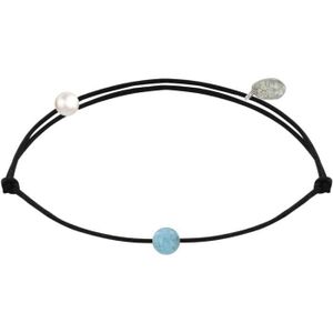 BRACELET - GOURMETTE Bracelet Lien Petite Perle De Larimar[u21068]