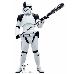 FIGURINE - PERSONNAGE Figurine en carton taille réelle - Star Wars - Executioner Trooper - Blanc - Enfant - Intérieur