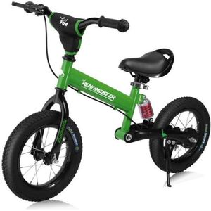 DRAISIENNE Vélo draisienne pour Enfants Vert foncé Rennmeiste