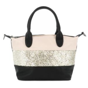 Sac à Main Noir Pailleté La Modeuse - Occasion En Similicuir, Idéal Pour Les Soirées