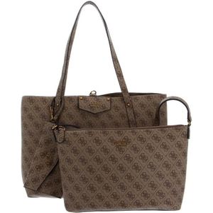 SAC À MAIN GUESS Eco Brenton Tote Latte Logo [158838] -  sac shopper sac a main