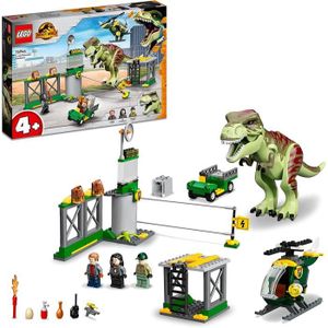 ASSEMBLAGE CONSTRUCTION LEGO 76944 Jurassic World LEvasion du T. Rex, Figu