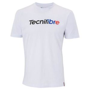 MAILLOT DE TENNIS T-shirt enfant Tecnifibre Club 22 - blanc - 8/10 ans